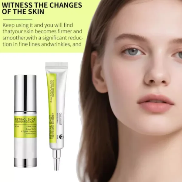 Retinol Shot Essence Smoothing Brightening Dark Spot Wrinkles Corrector Faded Fine Lines Anti-Oxidation Firming Serum Skin Care