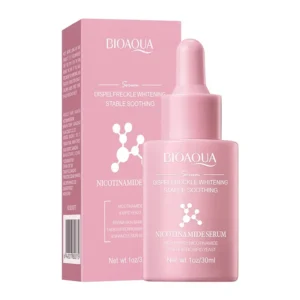 BIOAQUA Niacinamide Serum for Reducing Dark Spots Whitening and Moisturizing Brightening Skin Tone 30ml