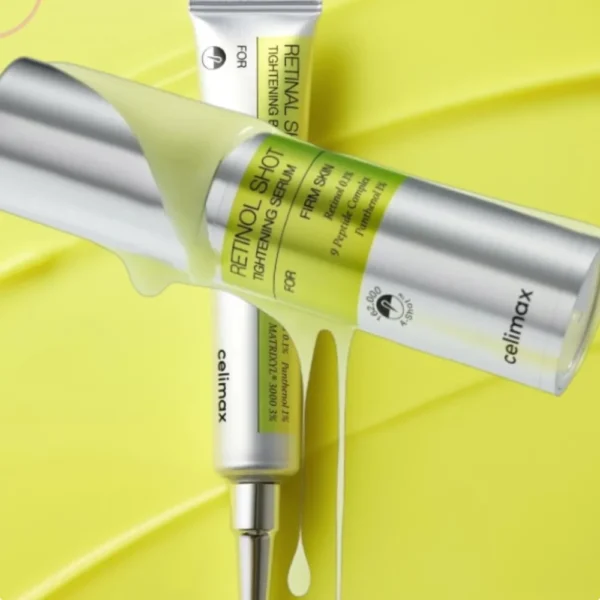 Retinol Shot Essence Smoothing Brightening Dark Spot Wrinkles Corrector Faded Fine Lines Anti-Oxidation Firming Serum Skin Care