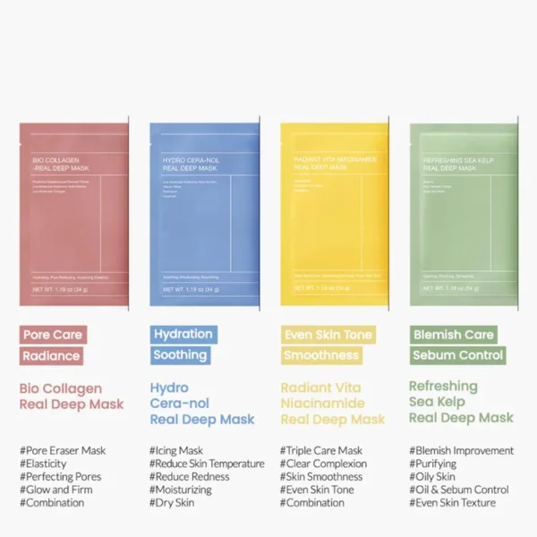 Collagen Anti-Wrinkle Face Mask Collagen Ampoule Nourishing Serum Pores Tightening Cotton Tablets Brightening Skin Care