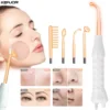 High Frequency Electrotherapy Neon Facial Skin Massage Wand for Acne Skin Rejuvenation Tightening Face Wrinkle Reducing Machine