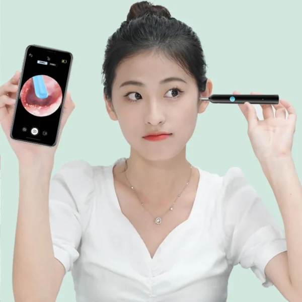 Smart Visual Ear Cleaner Set with Camera Otoscope Ear Cleaner Rechargeable Endoscope Earpick Health Care Set