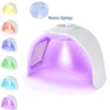 7 Colors Light Photon LED Face Mask PDT Machine Skin Rejuvenation SPA Skin Care Facial Body Beauty Spa Nano Spray Face Body Mist
